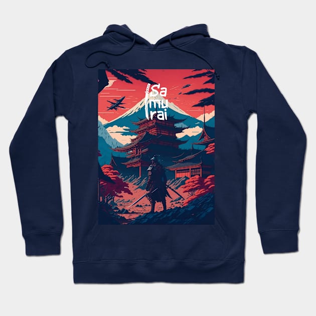 Futuristic Samurai: A Journey Through Time and Tradition Hoodie by By_Russso